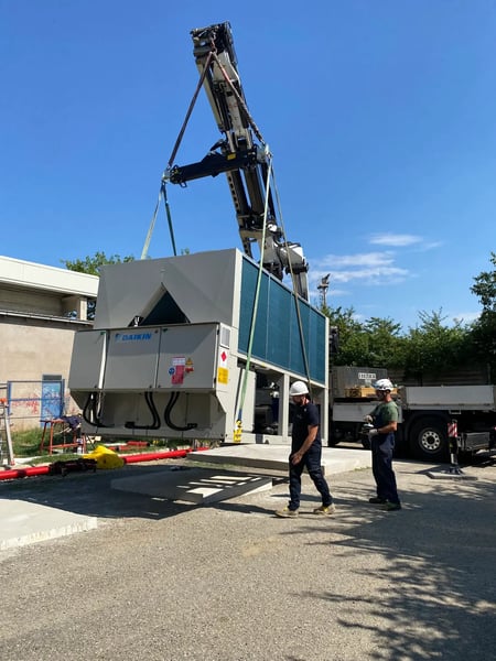Daikin units at Kennedy Sports Complex