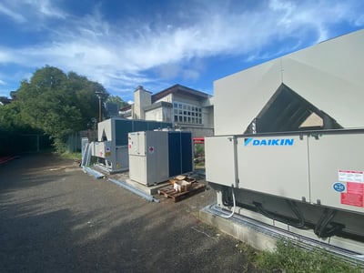 Daikin units at Kennedy Sports Complex