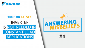 Inverter for process cooling