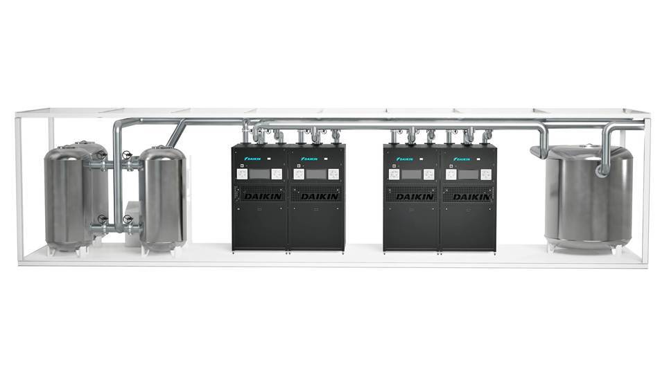Skid-montierte CDU-Konfiguration